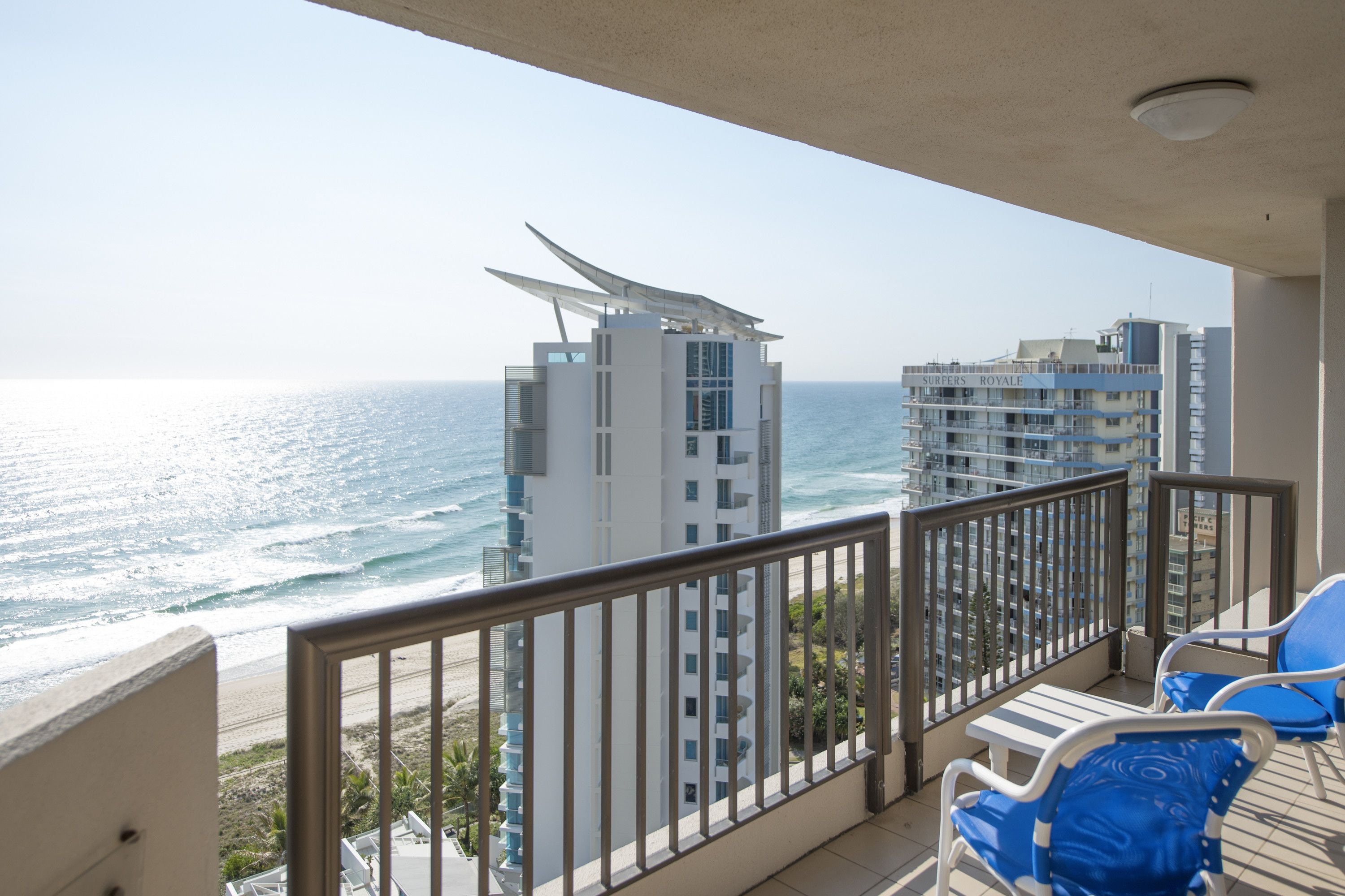 Uitzicht vanuit de kamer