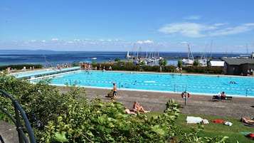 Vue sur la plage/l’océan