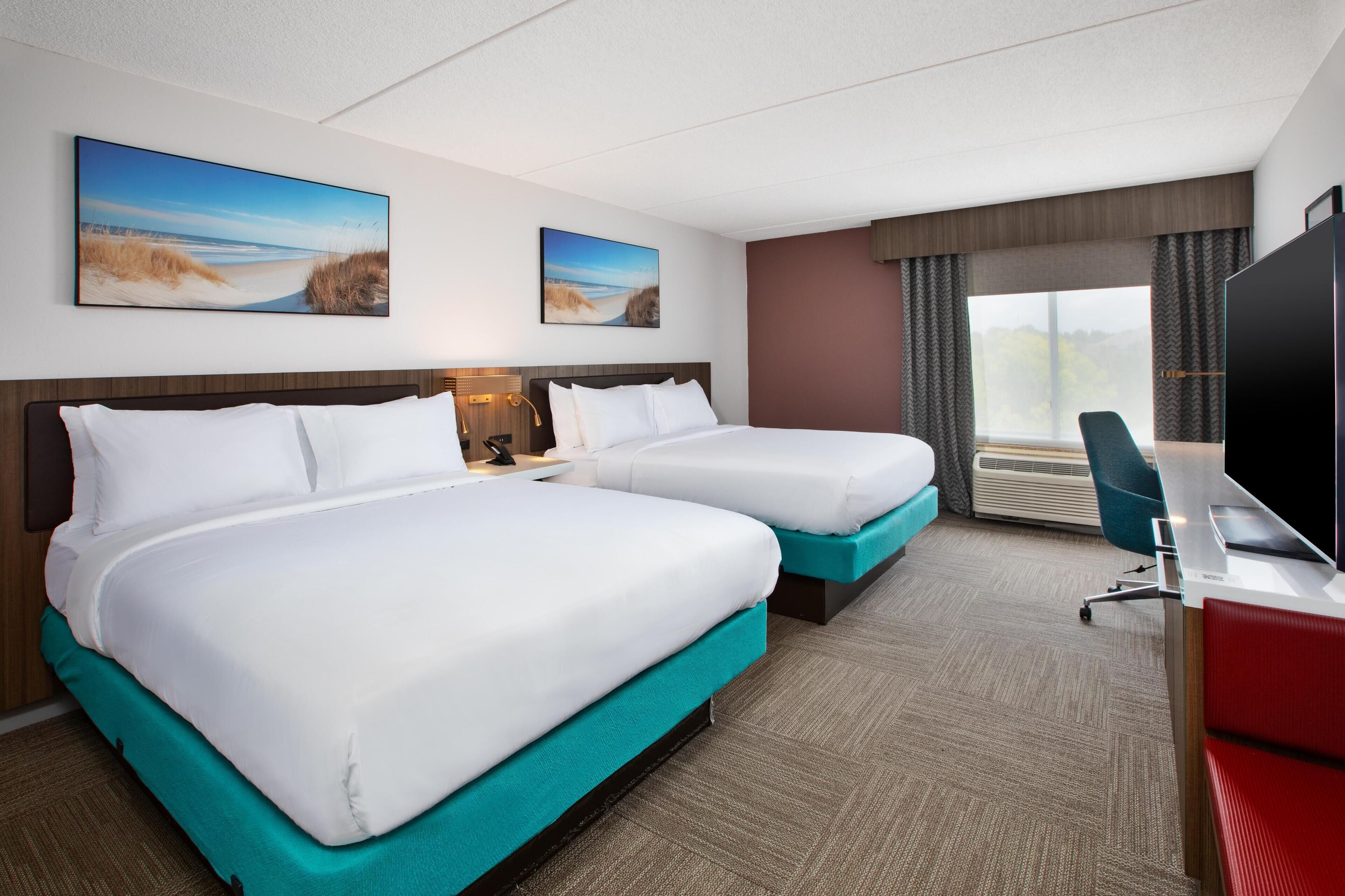 Chambre, 2 grands lits, non-fumeur