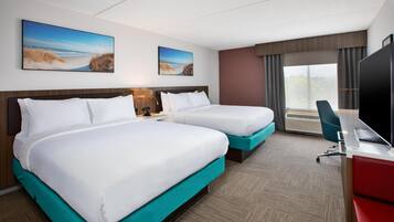 Room, 2 Queen Beds, Non Smoking | Pillow-top beds, in-room safe, individually decorated