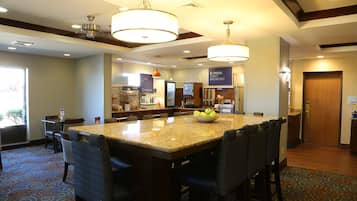 Free buffet breakfast