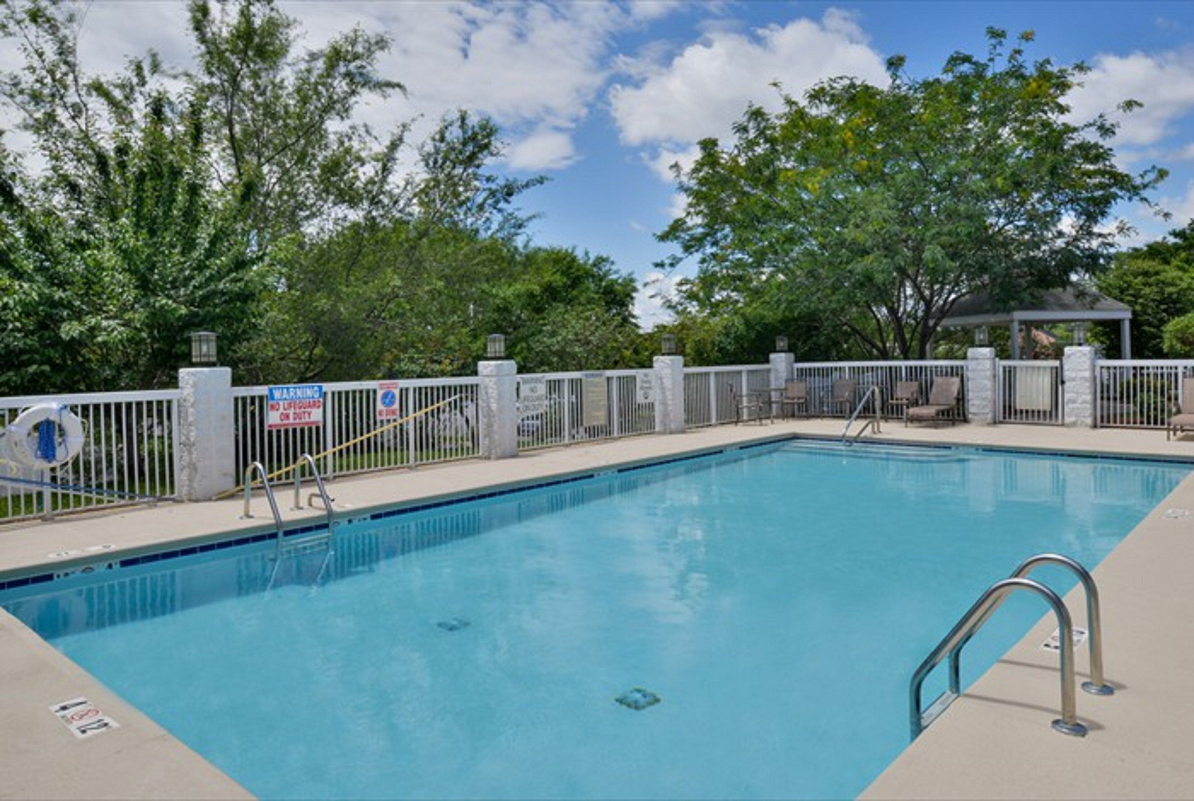 Seasonal outdoor pool