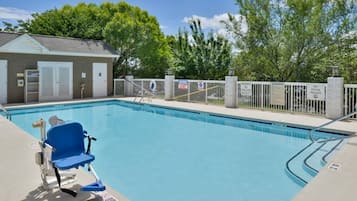Seasonal outdoor pool