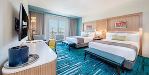 In-room safe, desk, laptop workspace, iron/ironing board