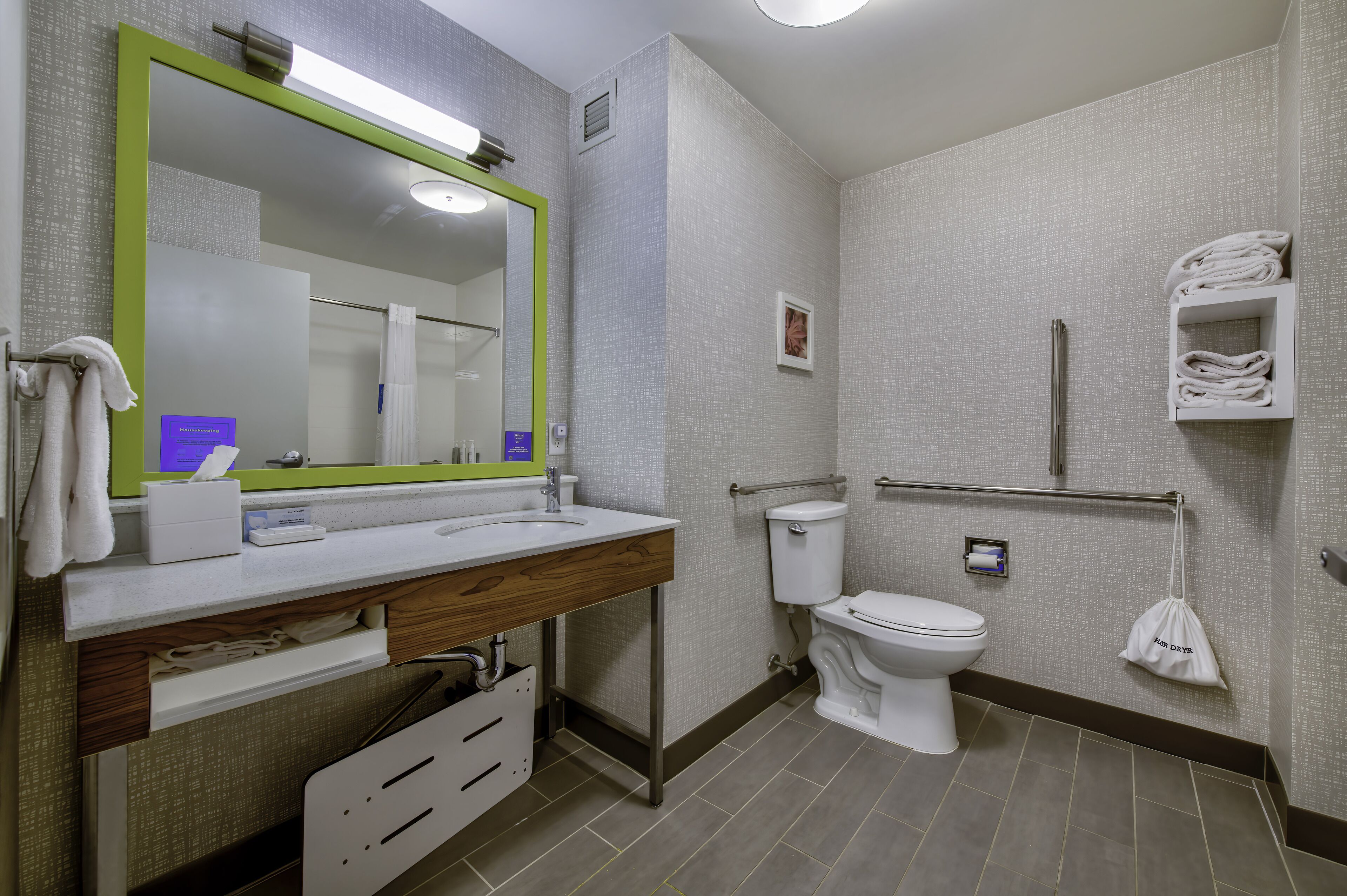 room, 2 queen beds, accessible, non smoking | bathroom | combined shower/bathtub, free toiletries, hair dryer, towels