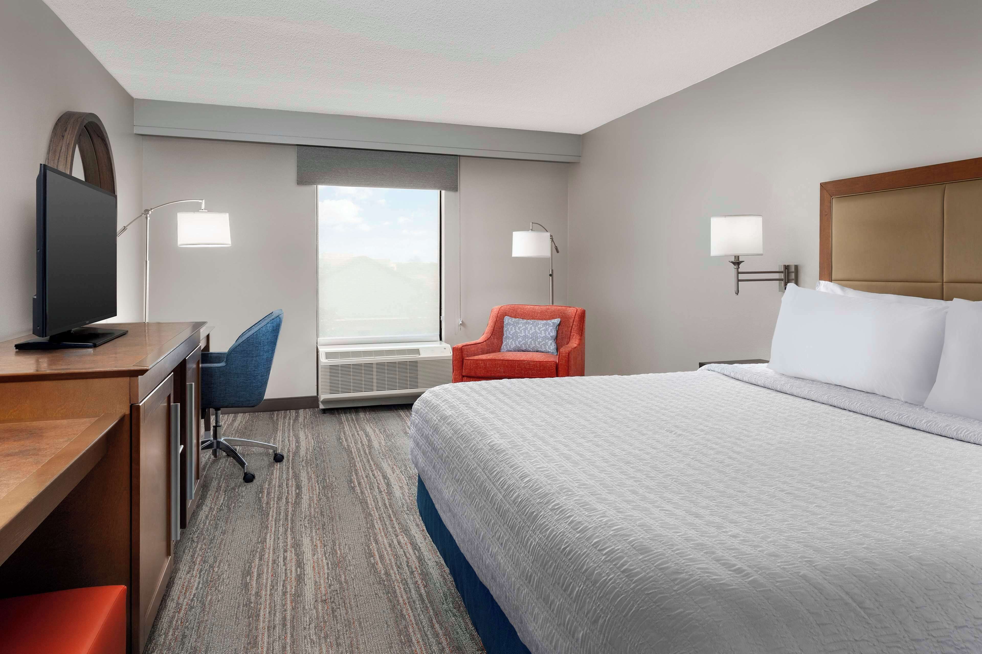 suite, 1 king bed with sofa bed, non smoking | premium bedding, down duvets, in-room safe, desk