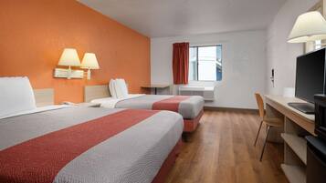 Free WiFi, bed sheets