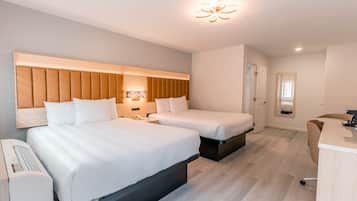 Deluxe Room, 2 Queen Beds | 1 bedroom, in-room safe, iron/ironing board, free WiFi