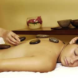 Couples treatment room(s), sauna, hot tub, steam room, body treatments