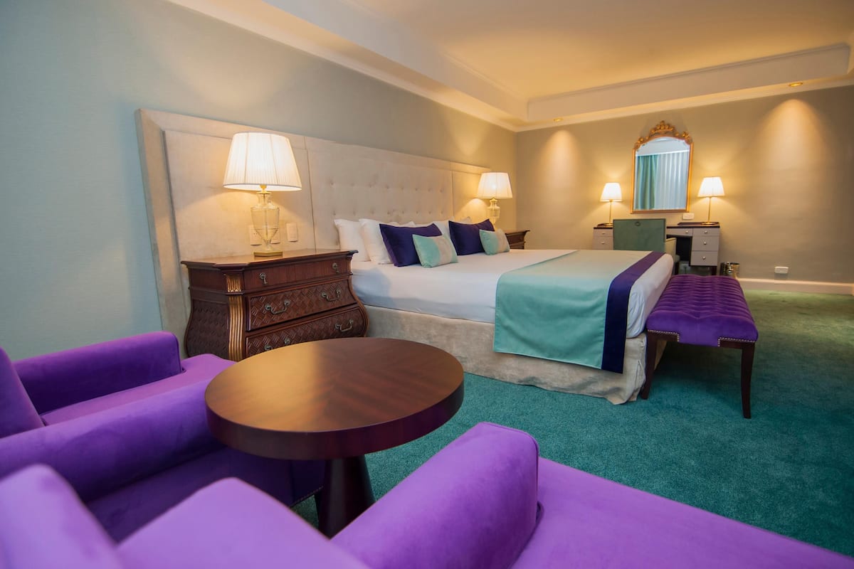 1 slaapkamer, een minibar, een kluis op de kamer
