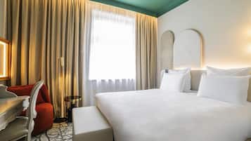 Phòng đôi phong cách cổ điển, 1 giường đôi | 1 phòng ngủ, bộ đồ giường kháng dị ứng, minibar, két bảo mật tại phòng