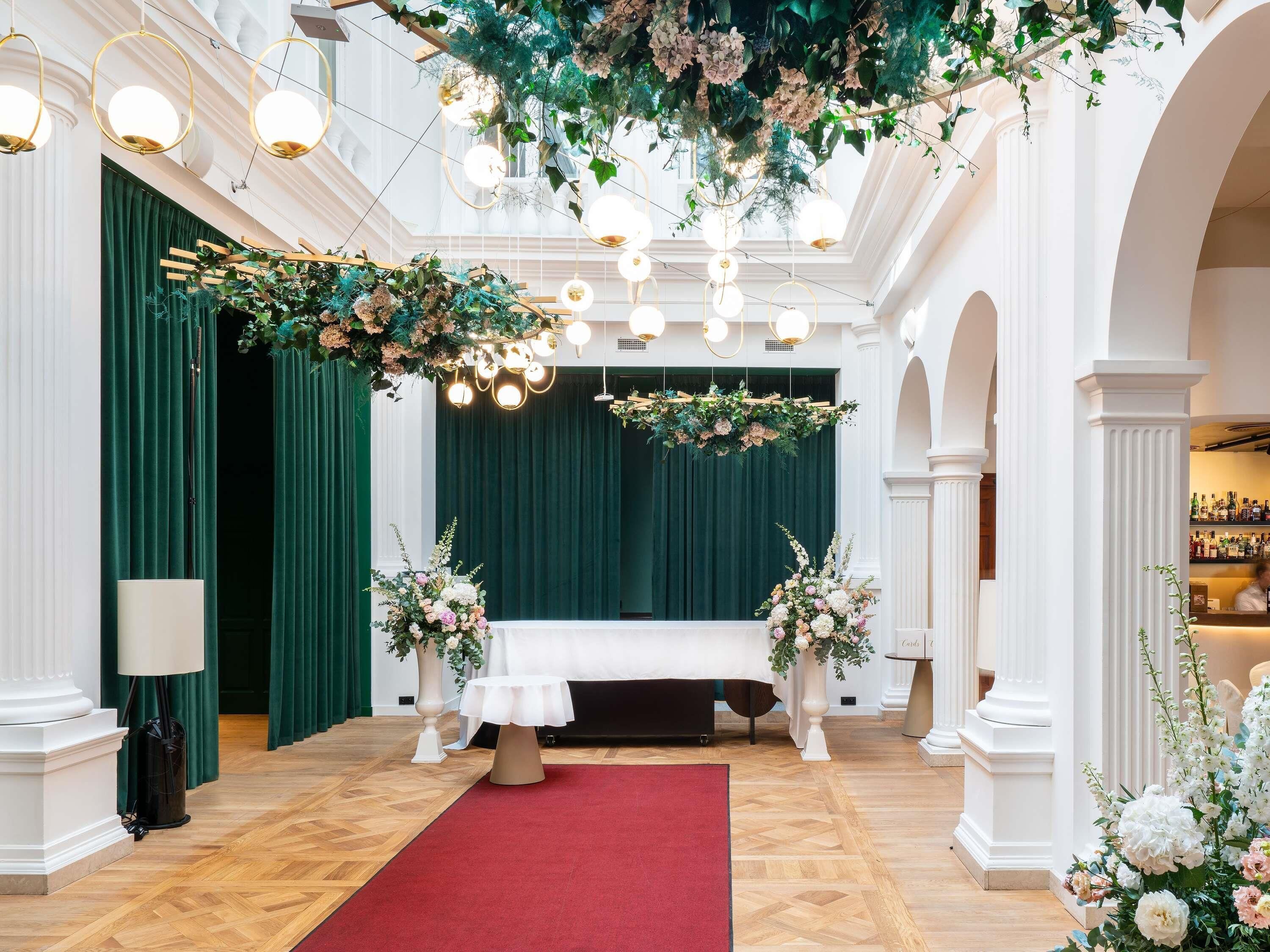 Indoor wedding