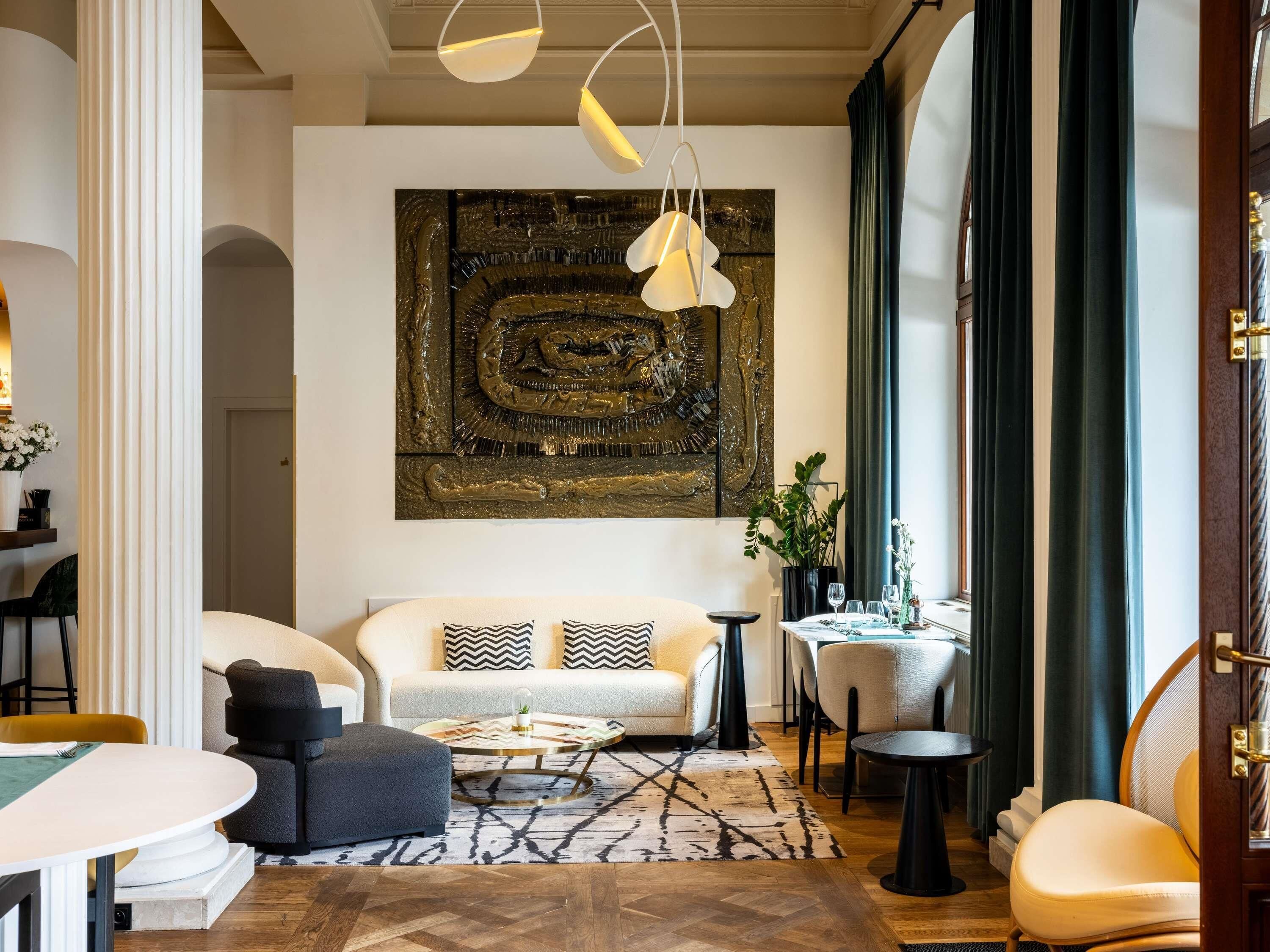 Frokost, lunsj og middag serveres