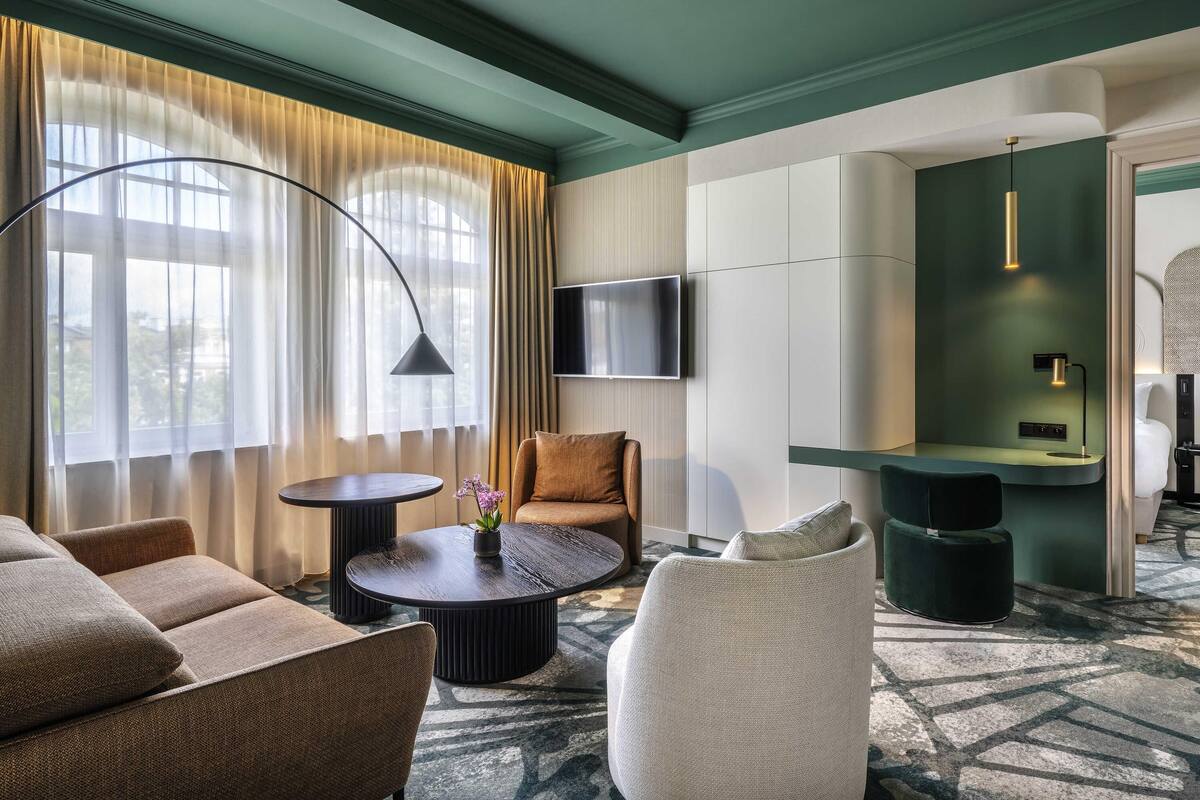 Executive-Suite, 1 King-Bett und Schlafsofa