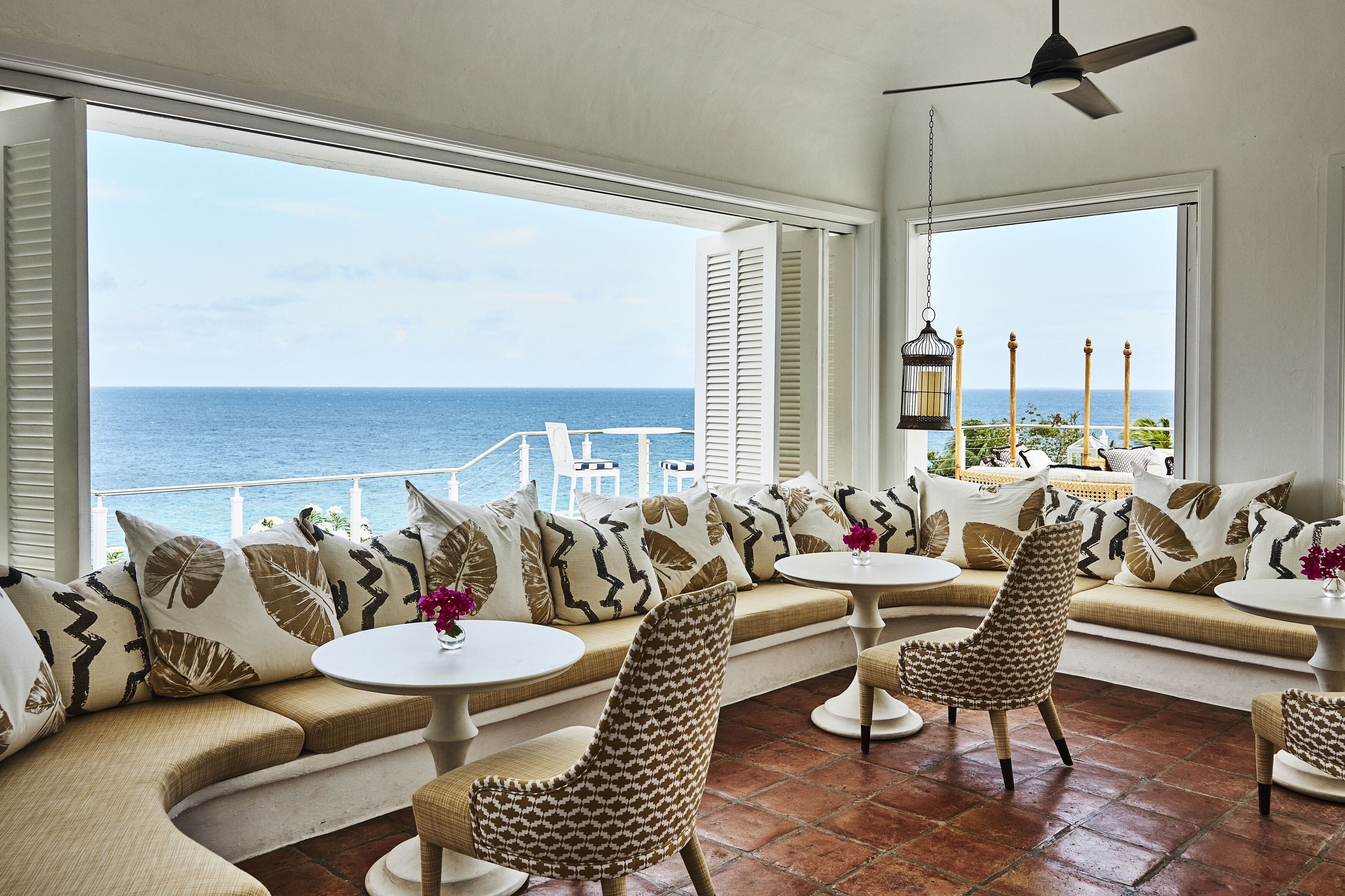 Ocean views, open daily