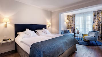 Luxury-Doppelzimmer | Hochwertige Bettwaren, Pillowtop-Betten, Zimmersafe, Schreibtisch