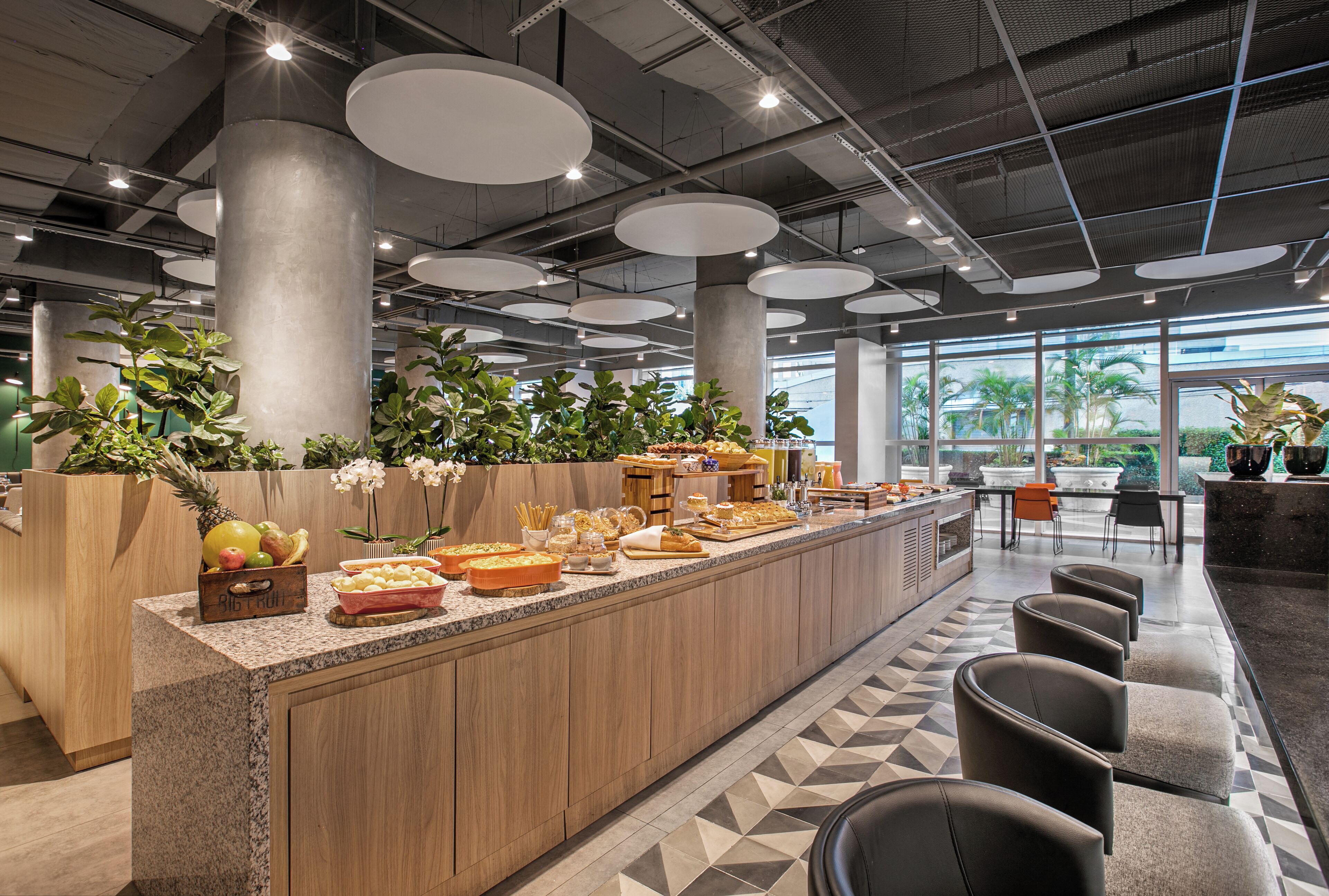Petit déjeuner buffet compris tous les jours