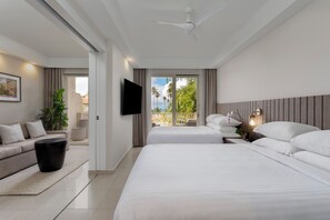 Vil·la Deluxe, vistes a l'oceà (2 Queen Beds) | 1 dormitori i roba de llit d'alta qualitat 