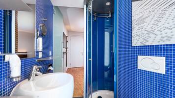 Free toiletries, hair dryer, slippers, towels