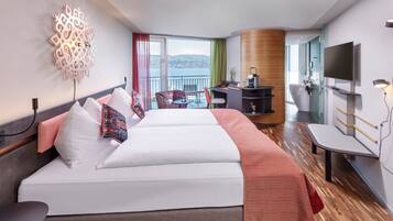 Minibar, in-room safe, desk, blackout curtains