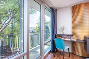 Doppelzimmer, Balkon, Parkblick | Ausblick vom Zimmer