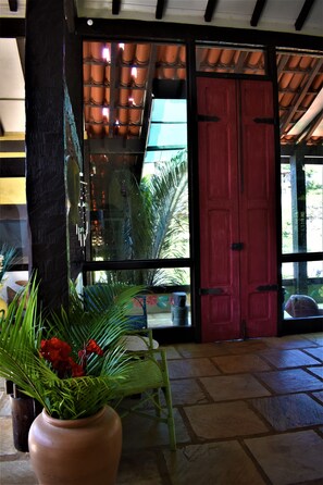 21-英寸纯平电视 (配备卫星频道)、电视