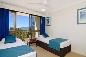 2 Bedroom Deluxe Oceanview Apartment | Premium bedding, individually decorated, individually furnished, desk