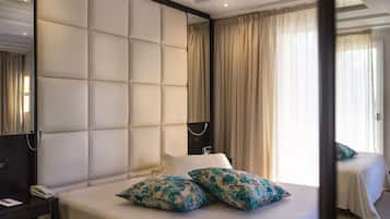 1 dormitorio, ropa de cama de alta calidad, minibar y caja fuerte