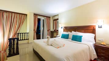 Bungalow | Ropa de cama de alta calidad, minibar, escritorio