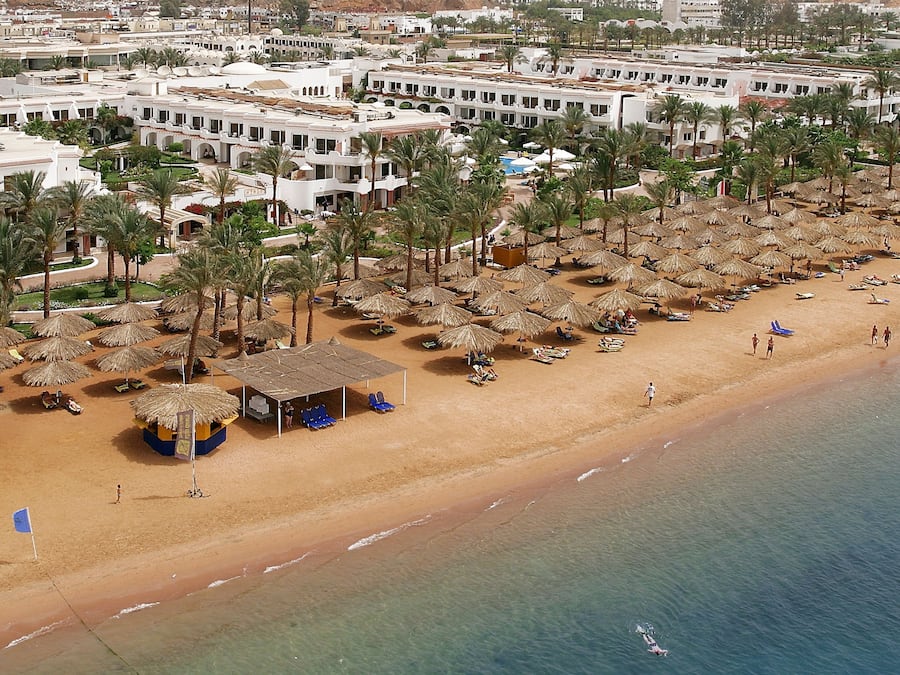 Voorkant van accommodatie