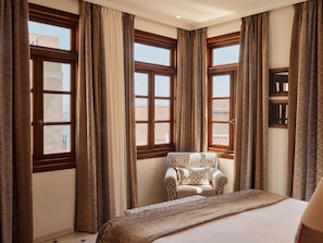 Suite, 1 Bedroom | Premium bedding, minibar, in-room safe, individually decorated