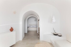 Superior Double Room (Plunge Pool) | Living area | 43-inch flat-screen TV with satellite channels, TV