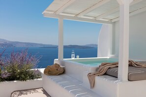 Honeymoon Suite with Plunge Pool | Vue sur la plage ou l’océan