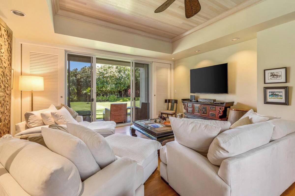 Condo, 2 Bedrooms, Garden View (N3) | Living area | TV, DVD player