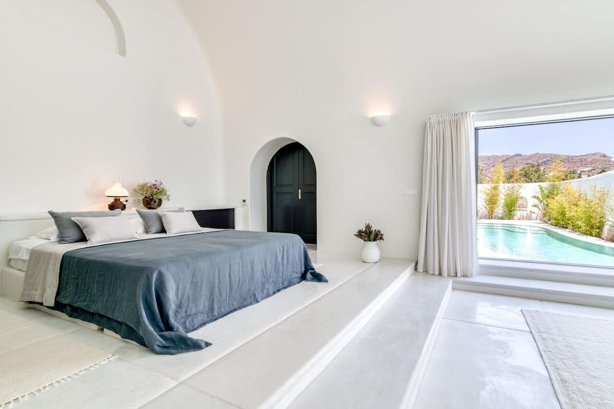 Perivolas Floating Villa | 1 bedroom, Egyptian cotton sheets, premium bedding, down comforters