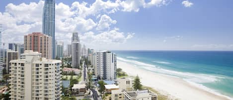 Beach nearby, white sand