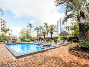 Indoor pool, outdoor pool