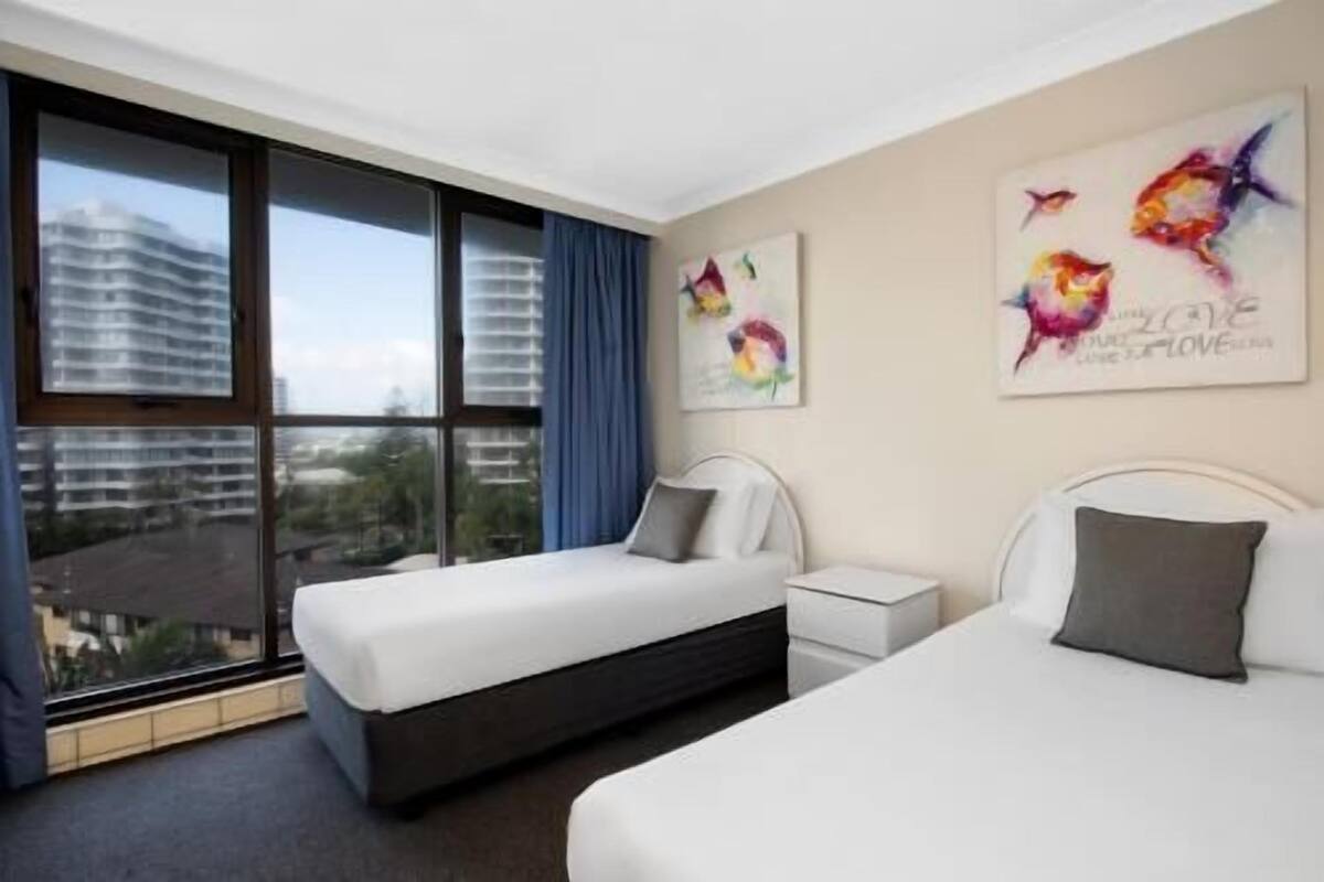 Individually decorated, individually furnished, iron/ironing board