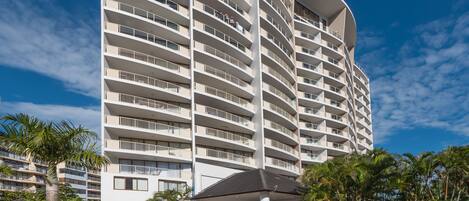 Façana frontal de l'allotjament