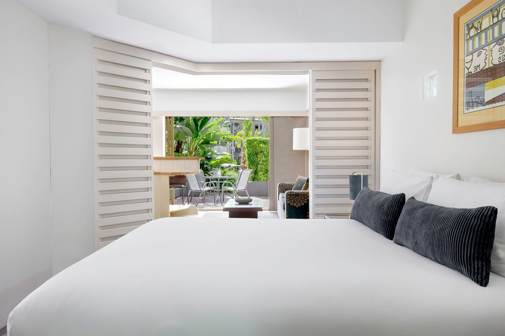 Premium bedding, individually furnished, iron/ironing board