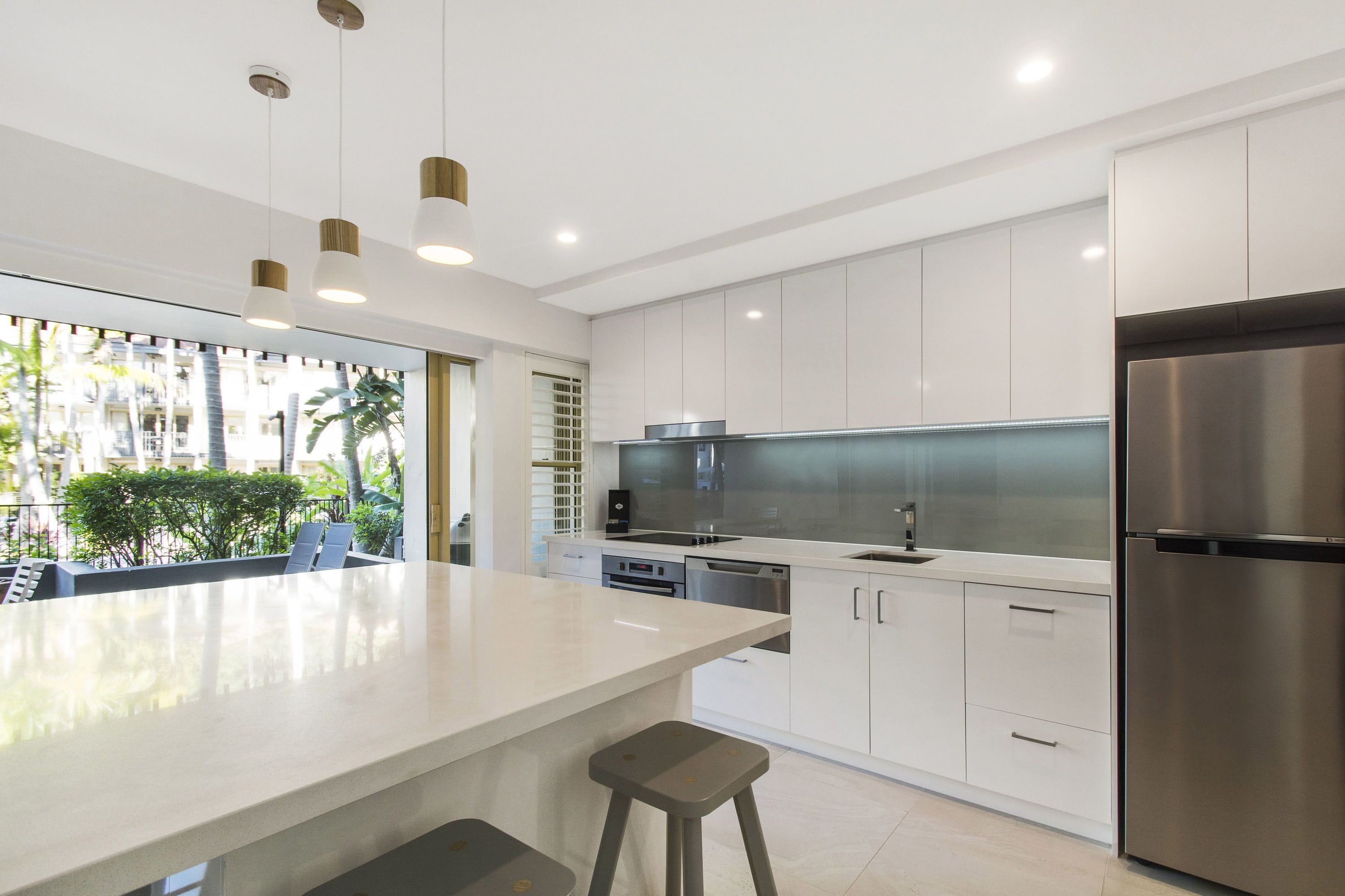 Three Bedroom Deluxe Poolside | Private kitchen