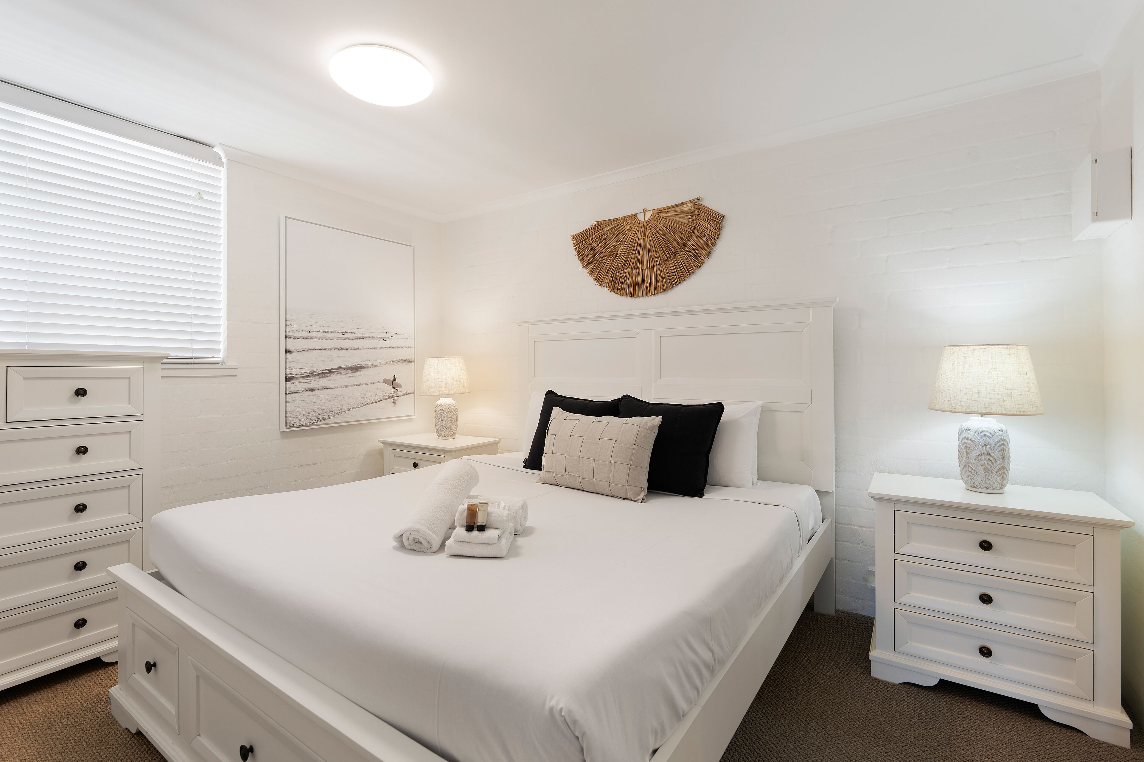 superior two bedroom apartment	 | iron/ironing board, bed sheets