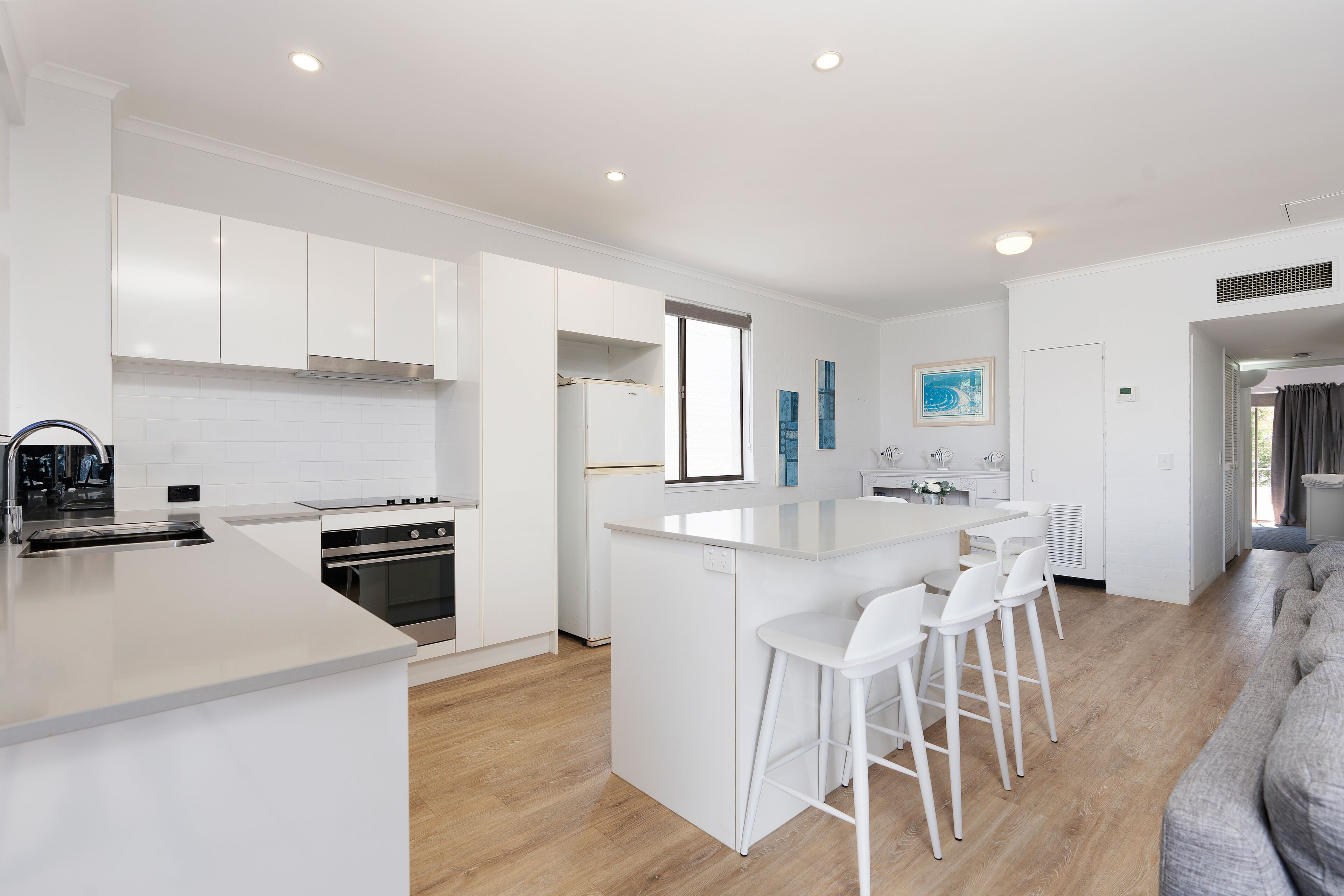 superior two bedroom apartment	 | private kitchen | fridge, microwave, coffee/tea maker, electric kettle