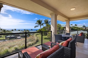 Two Bedroom/2 Bath | Terrace/patio - Kumulani at Mauna Kea (Kamuela)