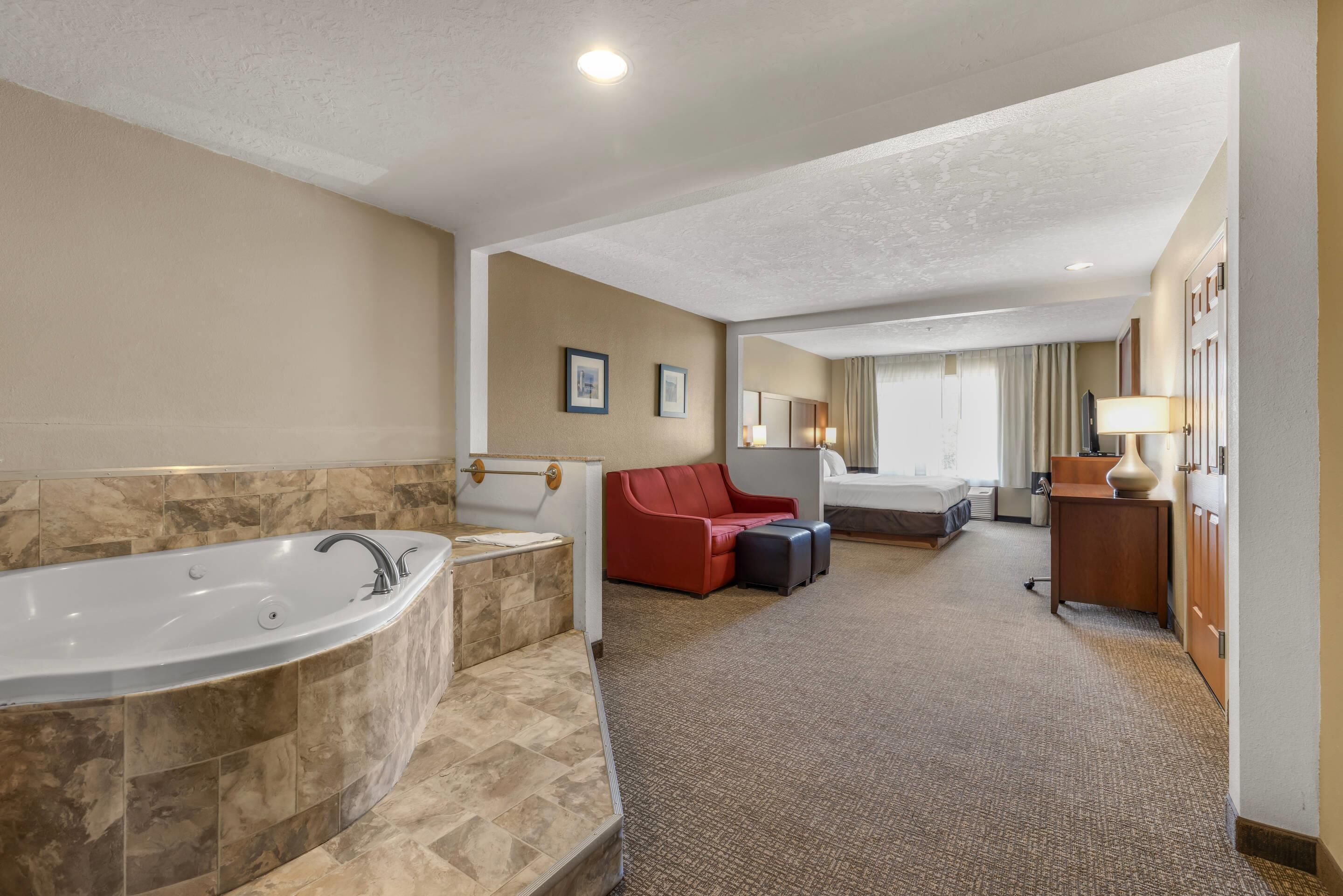 Suite, 1 King-Bett, Nichtraucher, Whirlpool