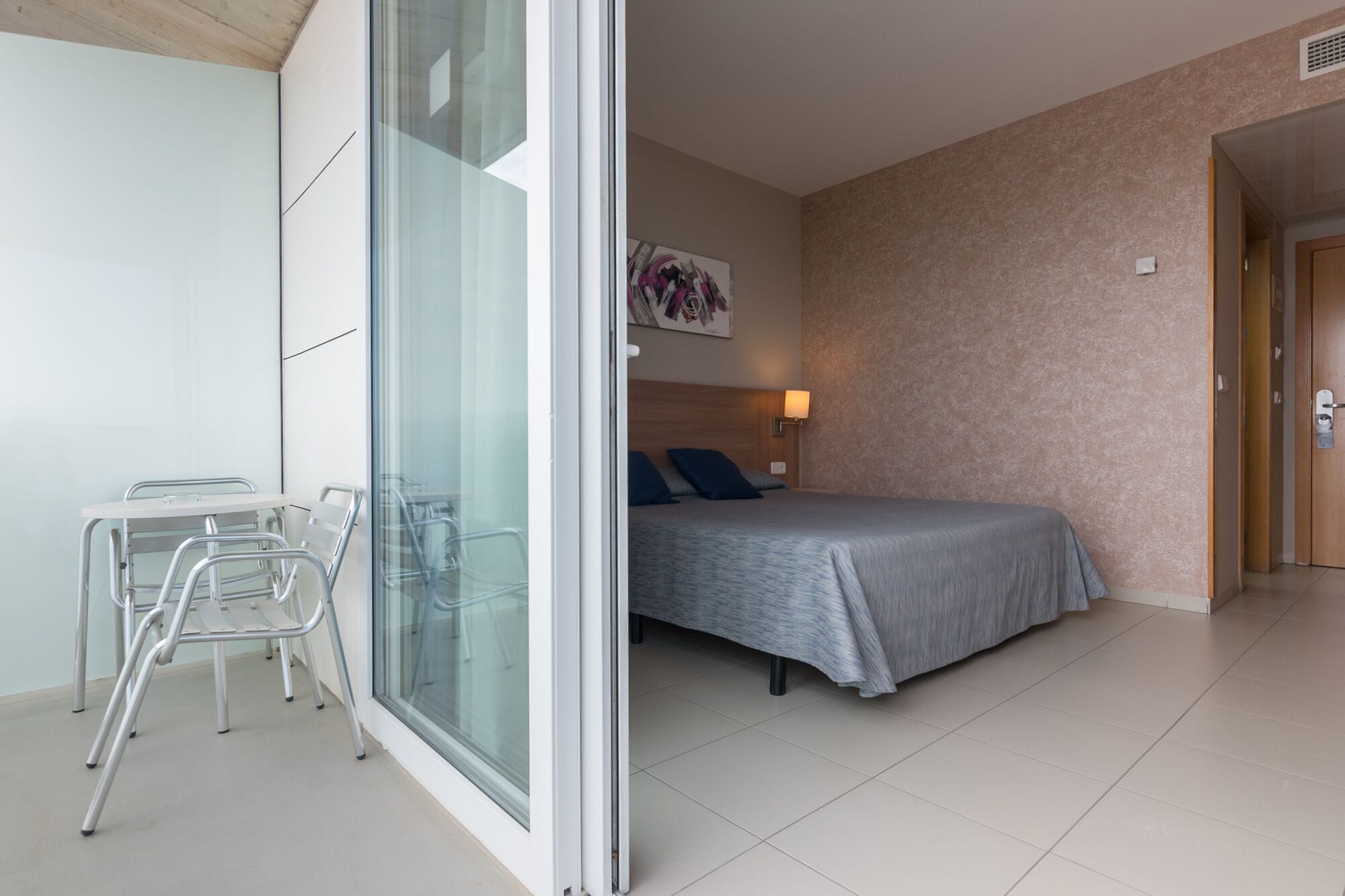 Standaard kamer, 1 twee- of 2 eenpersoonsbedden, uitzicht op zee | Grondplan