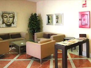 Lobby sitting area