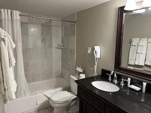 Deluxe Room, 2 Queen Beds | Bathroom - Inn on St. Peter (New Orleans)