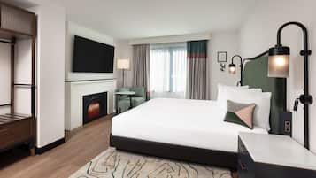 Premium bedding, minibar, in-room safe, desk