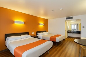 Free WiFi, bed sheets